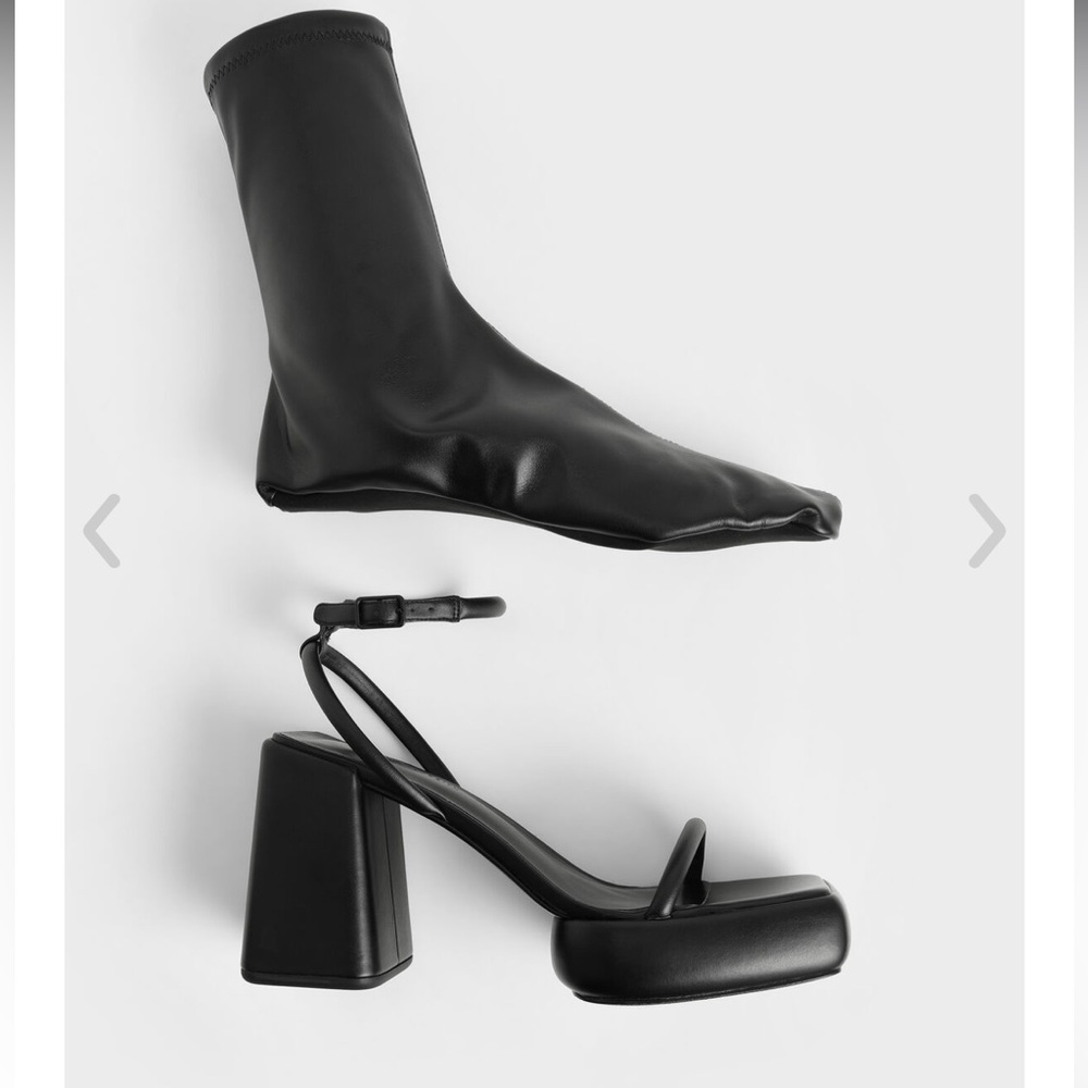 Platform sock boot - Picture 2 of 2